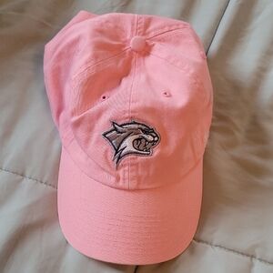 Pink Embroidered UNH Operation Hat Trick Baseball Hat